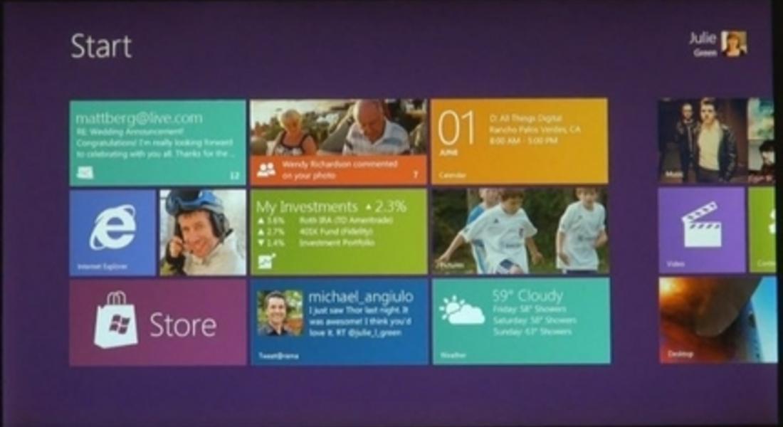 Командваме Windows 8 с поглед