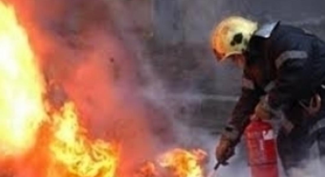 Два пожара в сухи треви горяха вчера