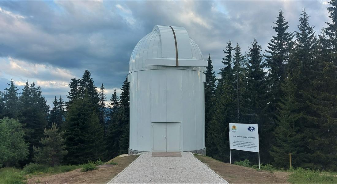 Нов 1,5-м телескоп поглежда към Космоса от НАО Рожен на 1 юли