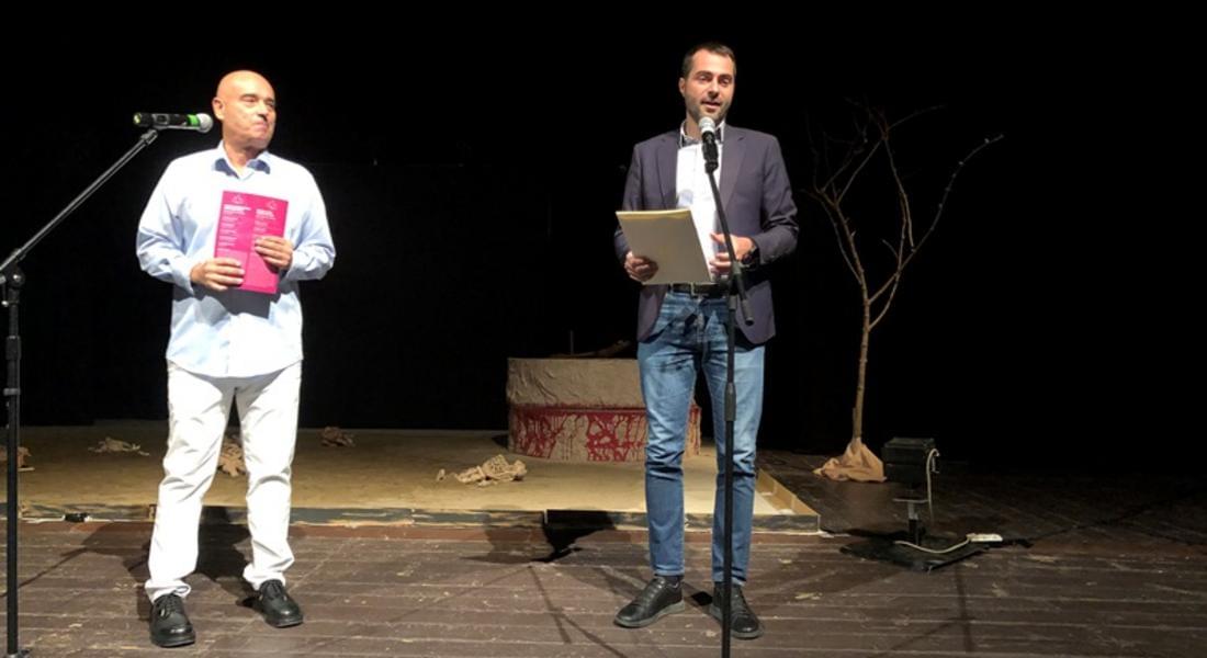 Областният управител Захари Сираков участва в откриването на Международния театрален фестивал „Забранено за възрастни“