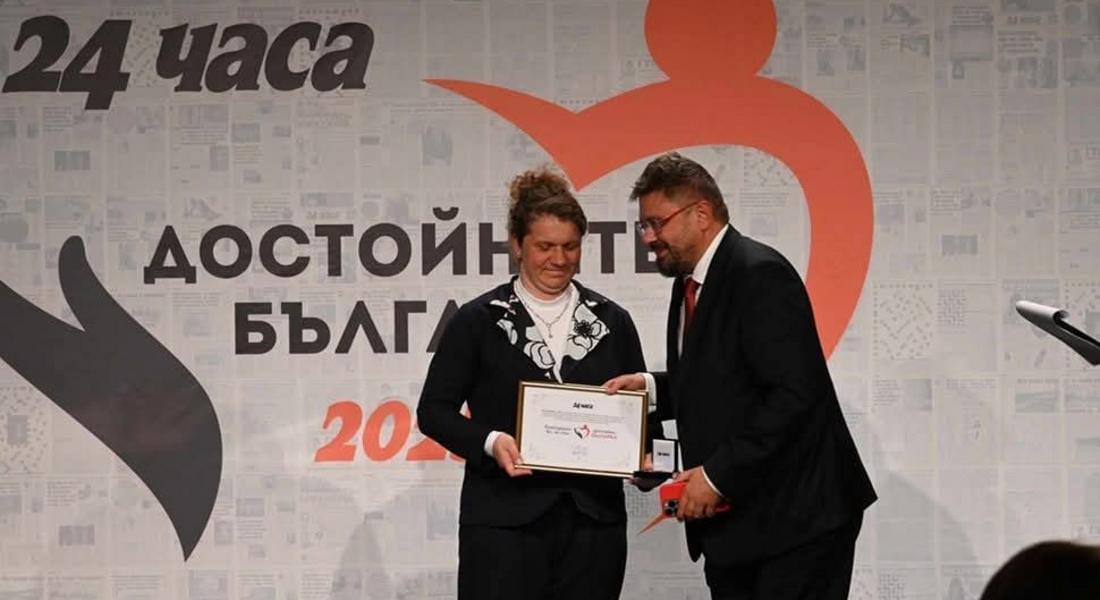 Гордост за Смолян! Милка Манева е сред удостоените в "Достойните българи" 