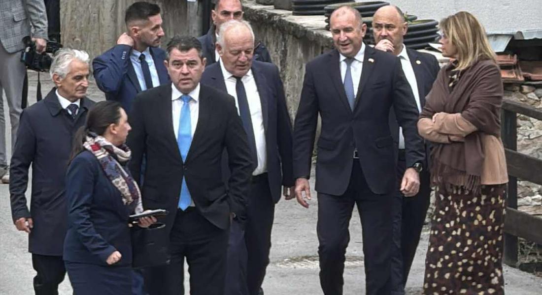 Президентът Радев: Транспортната свързаност е ключът към развитието на Смолян