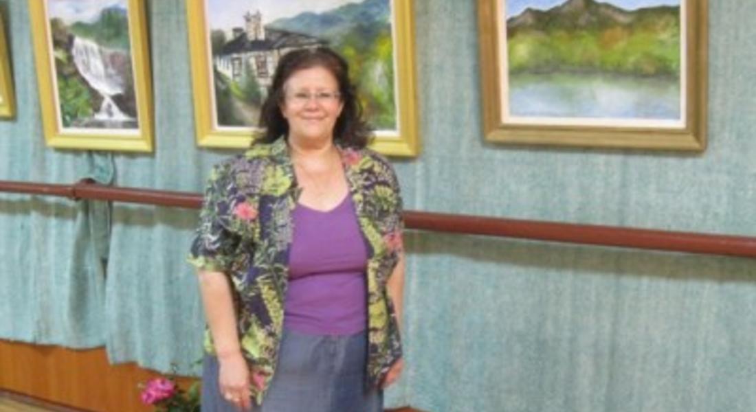 ШЕСТА САМОСТОЯТЕЛНА ИЗЛОЖБА   НА ИНЖ. НИНА ПИШИНОВА В КДК