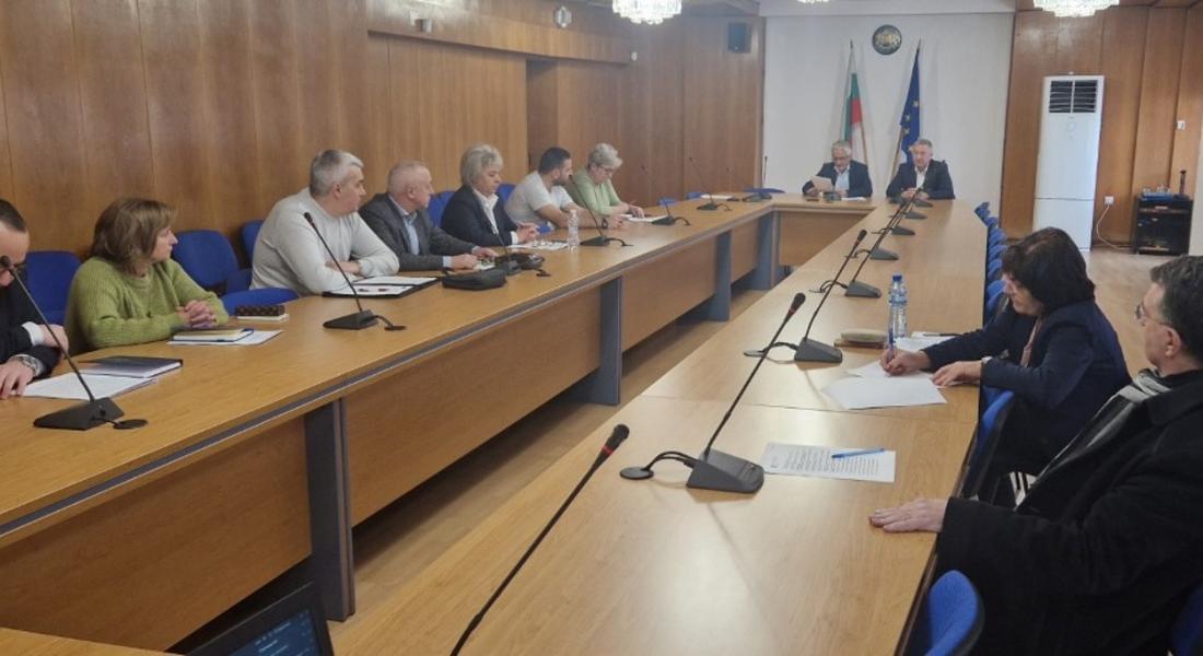Новоучреденият Областен координационен център проведе първото си заседание