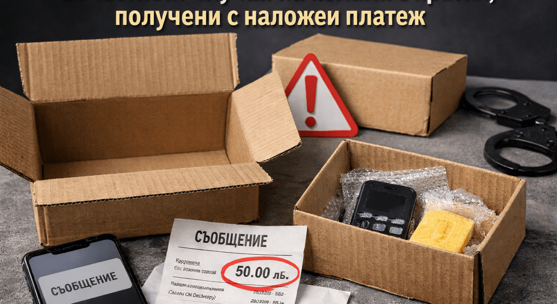 Зачестяват случаи на измами при получаване на куриерски пратки, с наложен платеж