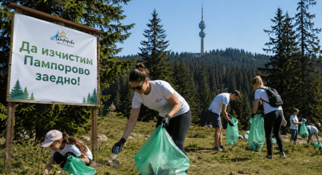 „Да почистим Пампорово заедно“ на 13 юни