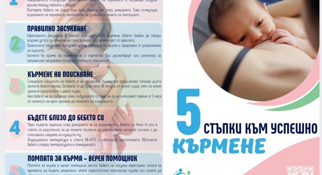  РЗИ – Смолян отбелязва Световната седмица на кърменето с обучения за бъдещи майки