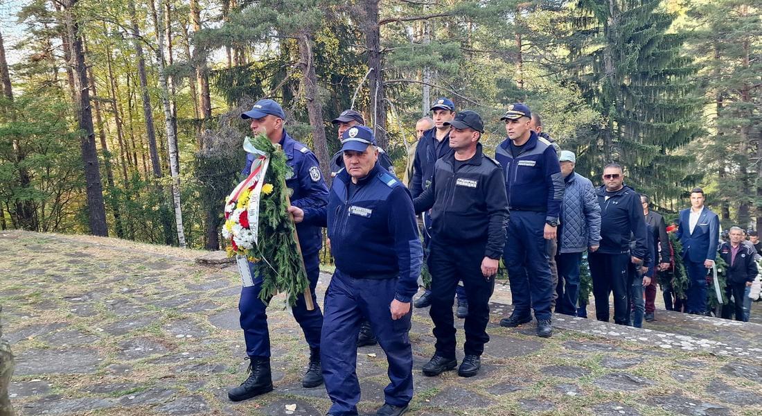 Ръководството на ОДМВР – Смолян почете паметта на освободителите на Родопите