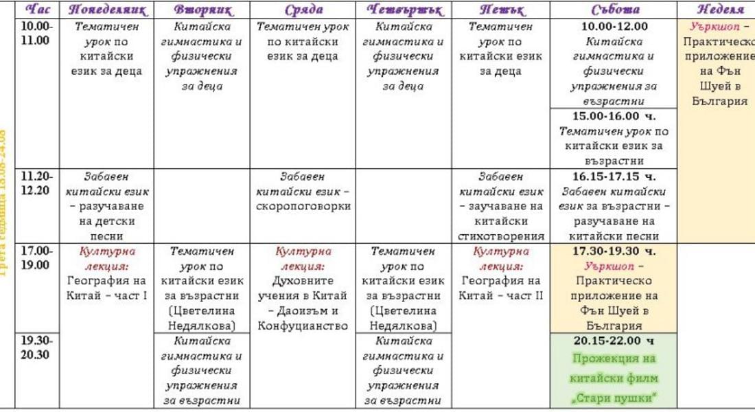 Децата на Момчиловци ще учат китайски език