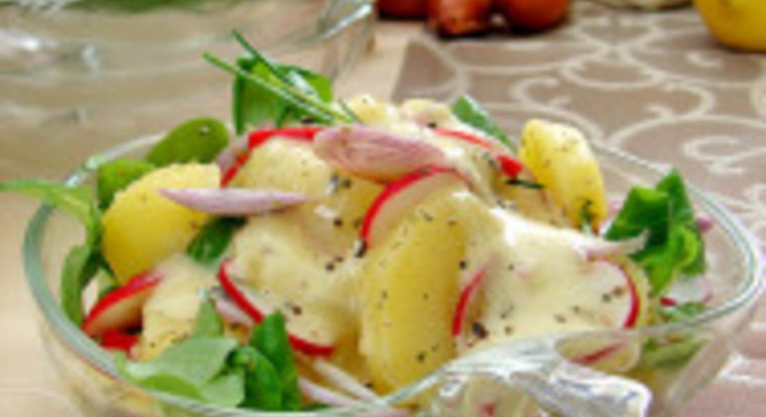 Баварска картофена салата