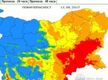 След опасните горещини, жълт код за дъжд