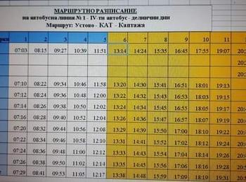 ВЪВЕЖДАТ СЕ ПРОМЕНИ В РАЗПИСАНИЕТО НА ГРАДСКИЯ ТРАНСПОРТ ОТ 4 ДЕКЕМВРИ, ПЕТЪК