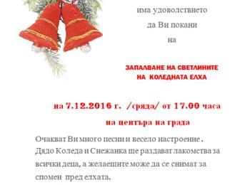 Палят светлините на елхите в Доспат и Неделино