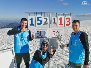 Българският тим с историческа победа на Балканското първенство по снежен волейбол