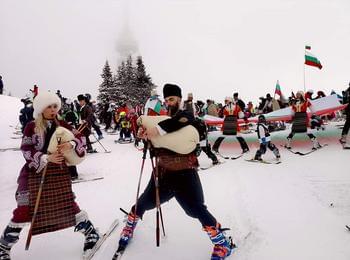 И тази година голямото ски спускане в Пампорово на Трети Март