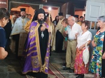 Епископ Висарион възглави архиерейска вечерня в храм „Възнесение Господне”-село Павелско