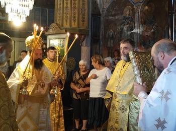 Епископ Висарион възглави Архиерейска св. Литургия в храм „Св. прор. Илия” - с. Хвойна 