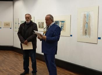 В Художествената галерия бе открита изложбата „Дечко Узунов. Пътни бележки“