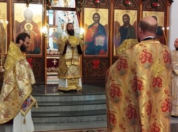 Смолянският епископ Висарион възглави  Рождественска св. Литургия в катедралния храм „Св. Висарион Смоленски”