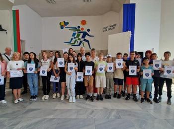Завърши обучението на участниците в „Детско полицейско управление“