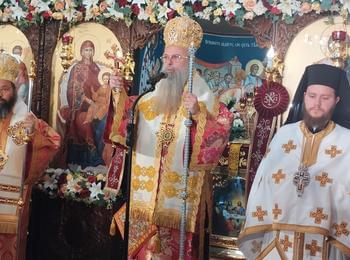 Пловдивският митрополит Николай възглави архиерейска св. Литургия в манастира „Св. вмчк Пантелеймон „ к.к Пампорово