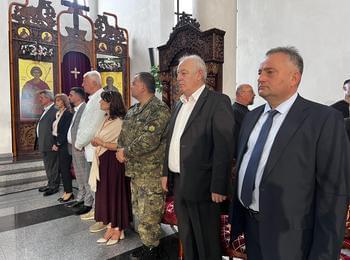 Областният управител Георги Пепеланов присъства на литургия по повод 20-та годишнина от освещаването на храм „Св. Висарион Смоленски“