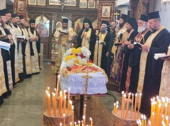 Смолянският епископ Висарион отслужи опелото на новопредставилия се йеромонах Евтимий – брат на манастира „Св. Троица”-Кръстова гора