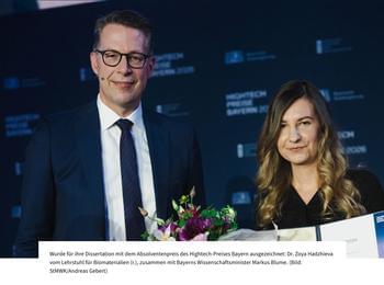 Смолянчанката д-р Зоя Хаджиева получи престижно научно отличие в Бавария