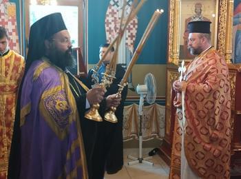 Смолянският епископ Висарион възглави архиерейска св. Литургия в манастира „Св. вмчк Пантелеймон”, к.к. Пампорово