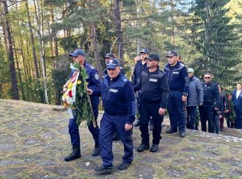 Ръководството на ОДМВР – Смолян почете паметта на освободителите на Родопите
