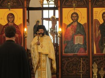 График на богослуженията  през Страстната седмица и Възкресение Христово, които ще отслужи архимандрит Висарион  