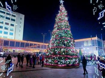 Запалиха светлините на коледната елха в Златоград